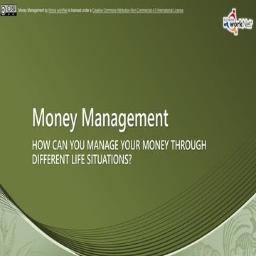 Manage Your Money