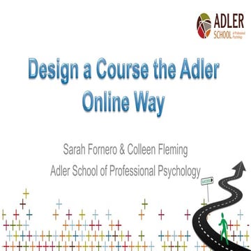 Design a Course the Adler Online Way