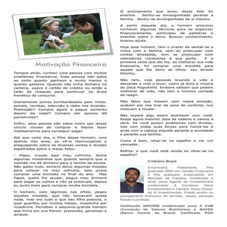 Motivação financeira