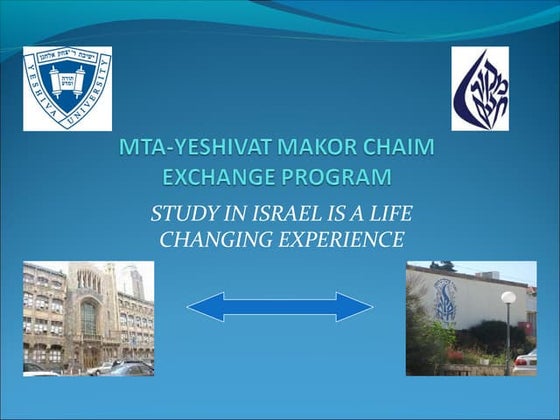 MTA Makor Chaim 2010-2011 