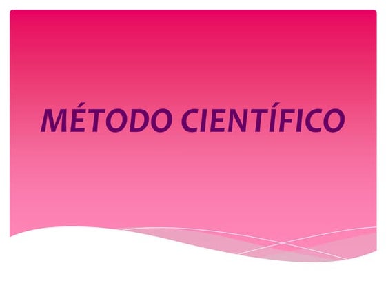 Método científico
