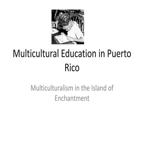 Multicultural Education in Puerto Rico