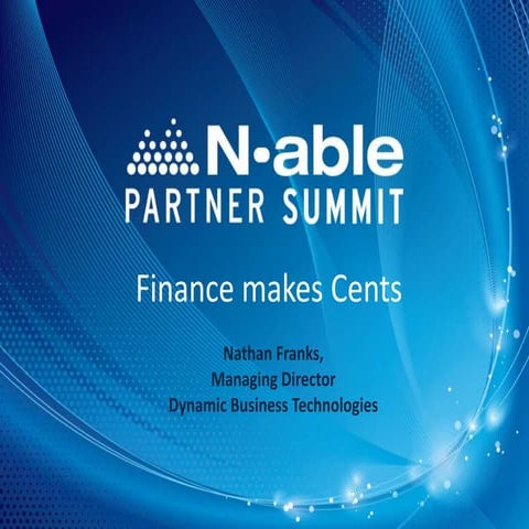 N-Able Summit AUS Finance