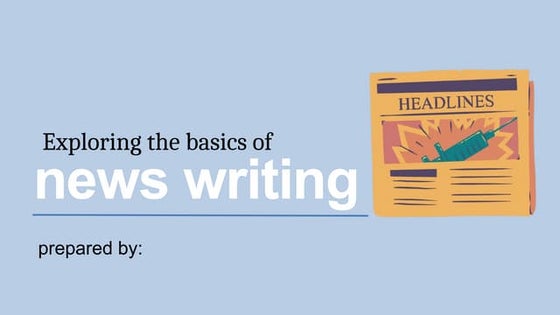 NEWS WRITING-1 campus journalism guide for teachers or coach
