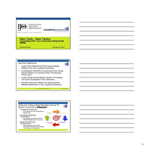 New tactics new tools ijo spring 2012  slideshare version