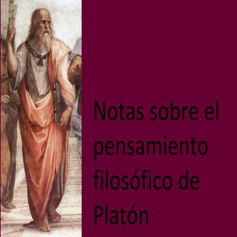 Notas sobre platón