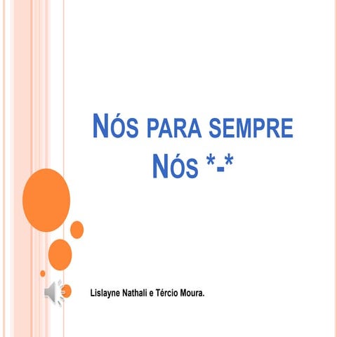 Nós para sempre nós