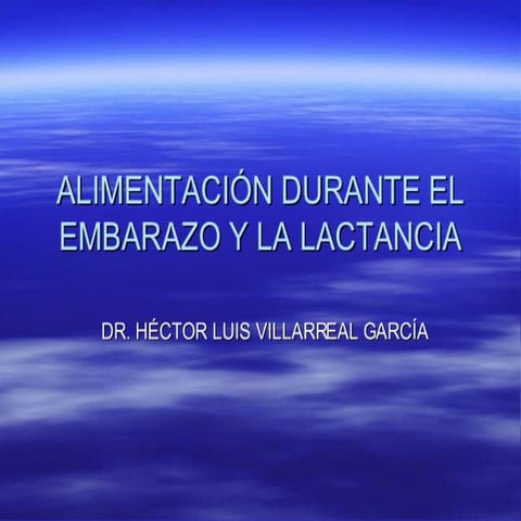 Nutrición en Embarazo y Lactancia