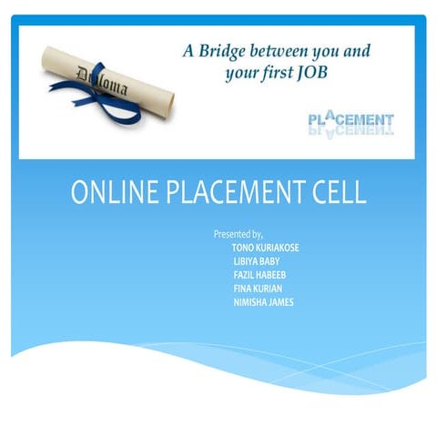 Online placement cell ppt-TvC
