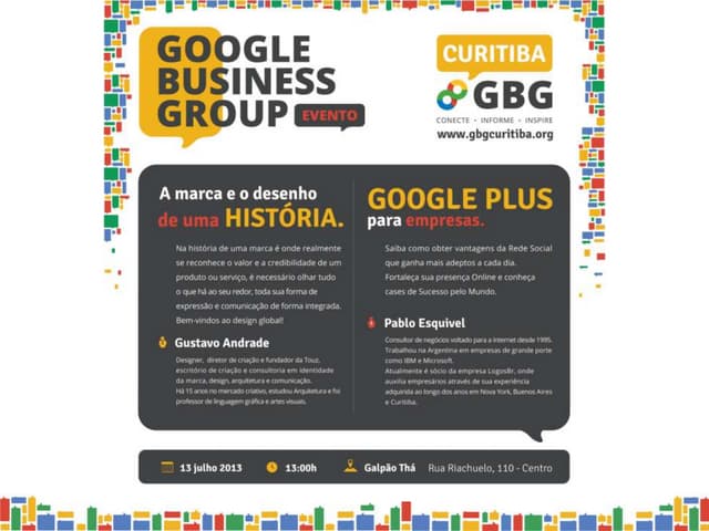 Google Business Group - GBG Curitiba / Brasil