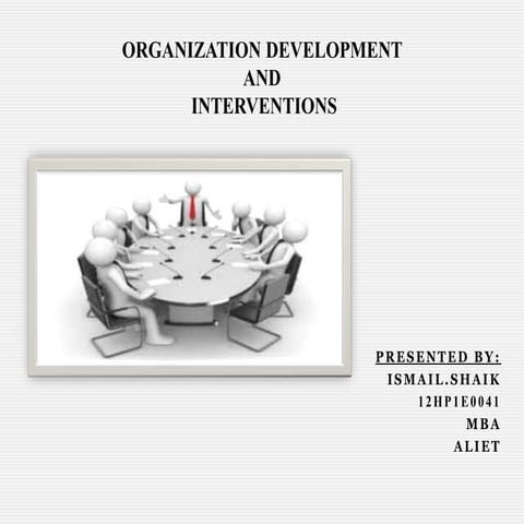 Organization development