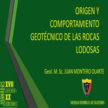 Origen comportamiento rocas_lodosas_juan_montero