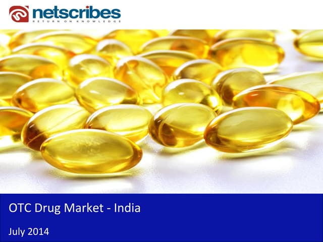 Market Research Report :Otc drug market in india 2014 - Sample