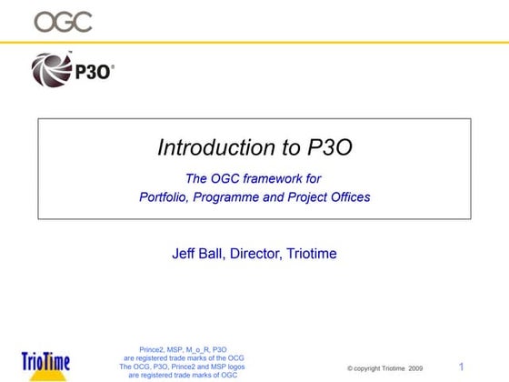 P3O Overview