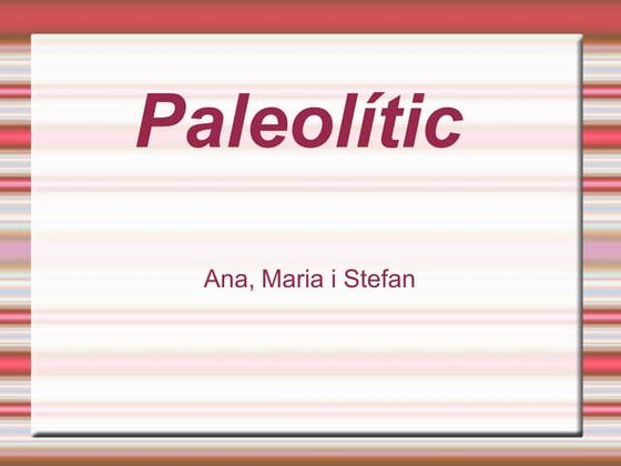 Paleolític