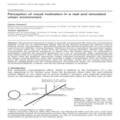 Feresin Catina and Agostini Tiziano (2007)