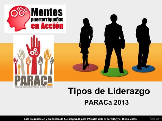 Tipos de Liderazgo [PARACa 2013]