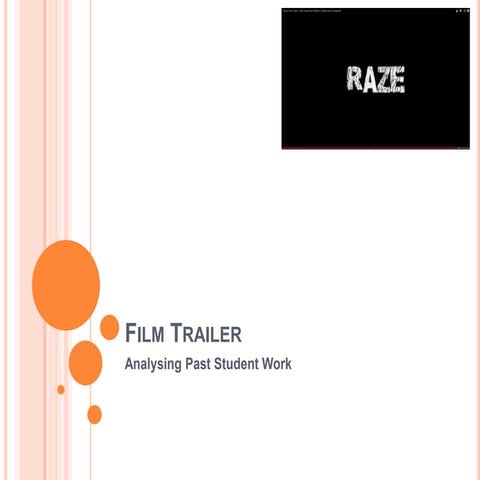 Past student film trailer