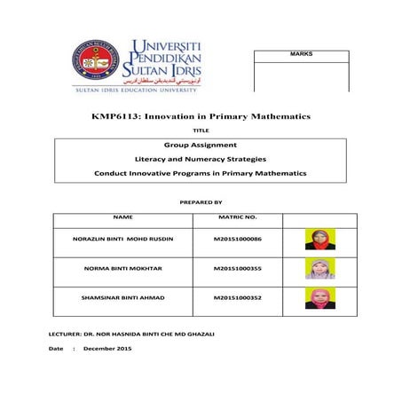 Perbandingan Numerasi di Malaysia dan United Kingdom