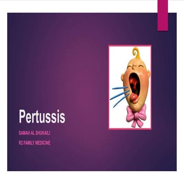 Pertussis