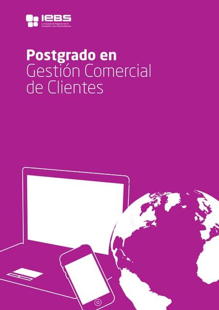 Postgrado en Gestión Comercial de Clientes