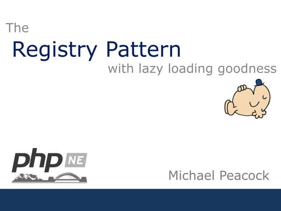 PHP North East Registry Pattern