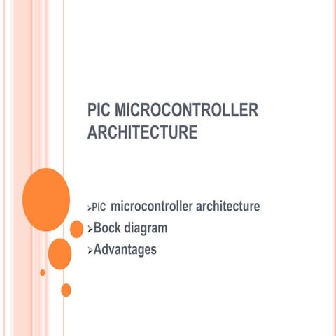 Pic microcontroller architecture