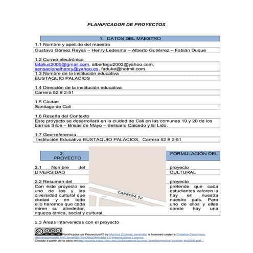 Planificador de proyecto tit@