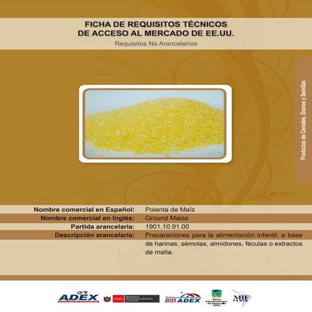 BID - Polenta de maiz