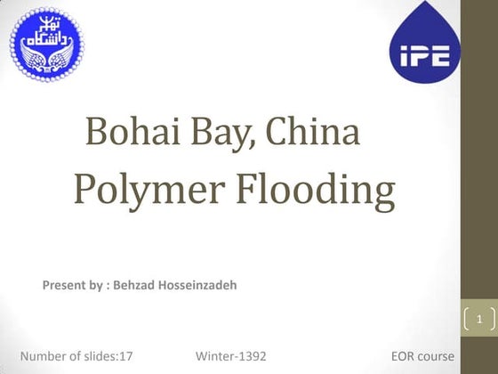 Polymer flooding