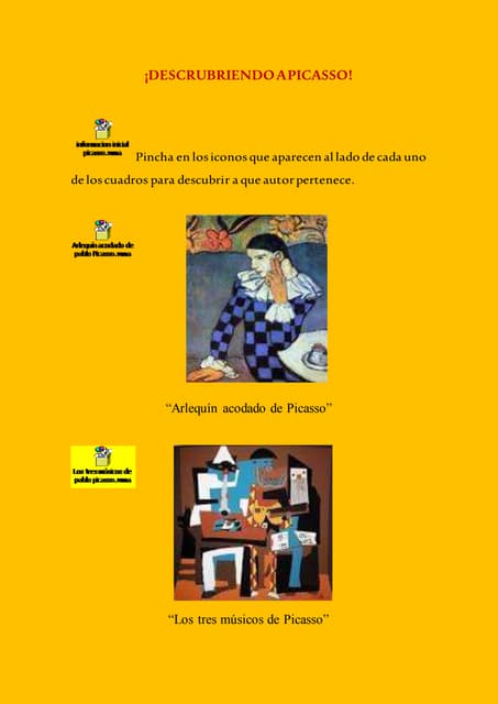 Power poin pablo picasso