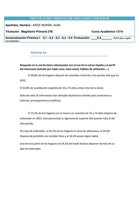 Práctica i