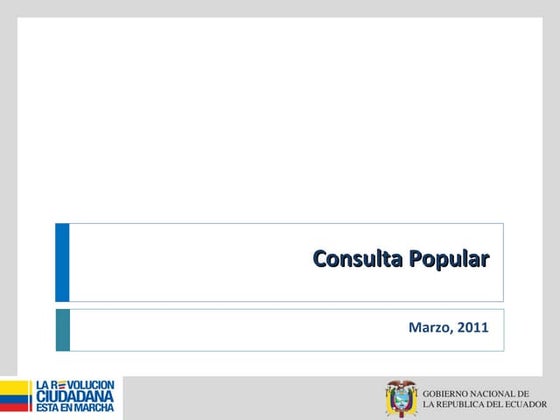 Enlace Ciudadano Nro 212 tema: Preguntas consulta última versión