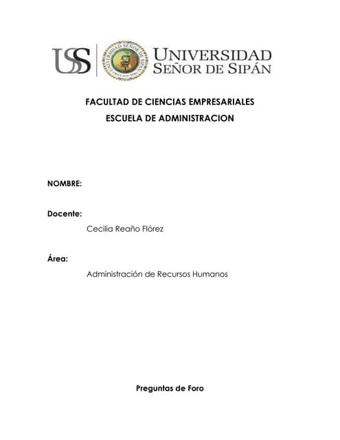 Preguntas de foro