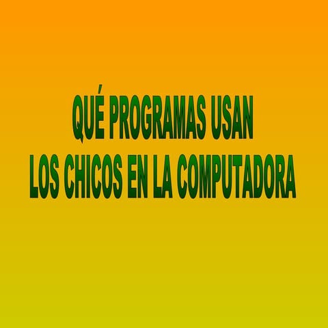 ¿Qué hacen en internet?