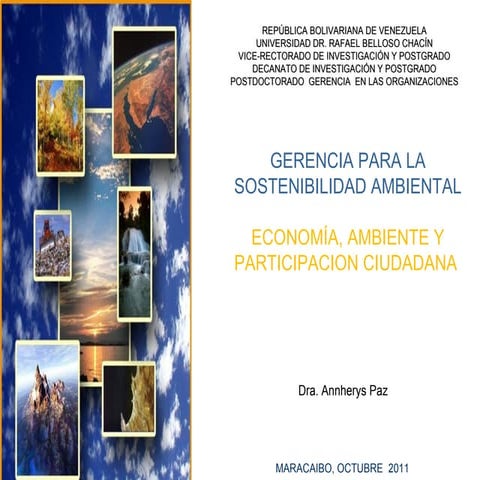 P resentación gestion ambiental