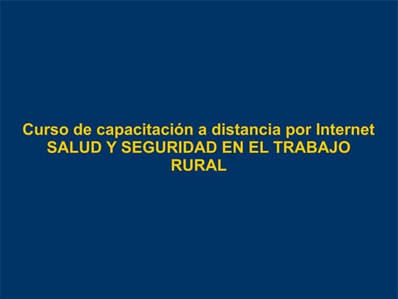 Importancia del uso de los EPP en la aplicación de plaguicidas