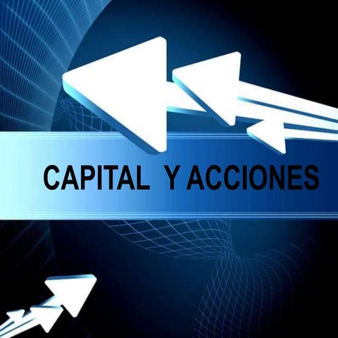 Presentacion capital  y acciones