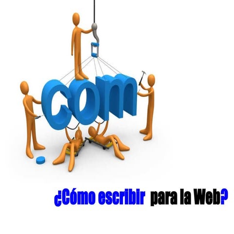 Presentacion escribir web