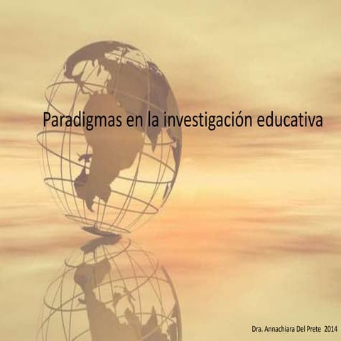  paradigmas de investigación