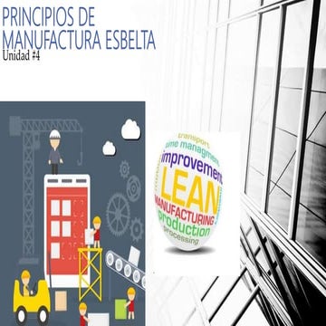 Principios de manufactura esbelta