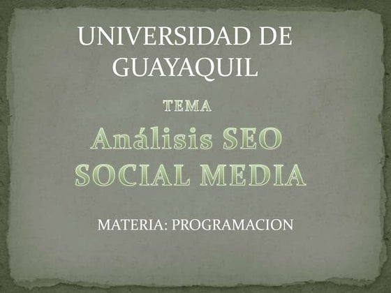 Programacion