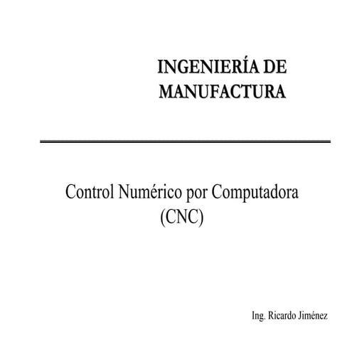 Programacion control numerico por computadora