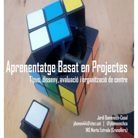 Disseny de Projectes ABP d'àrea i interdisciplinaris