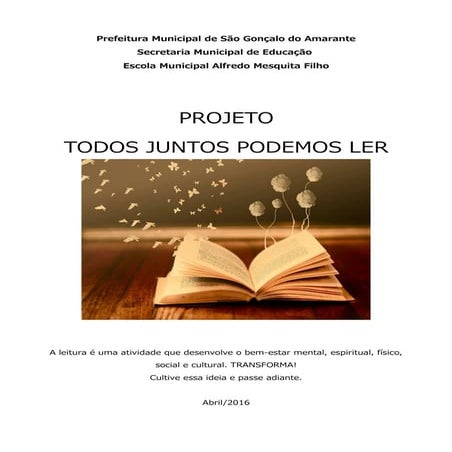 Projeto leitura