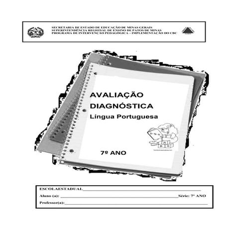 Prova diagnostica 7 ano