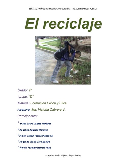 Proyecto reciclaje