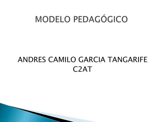 Modelo pedagógico