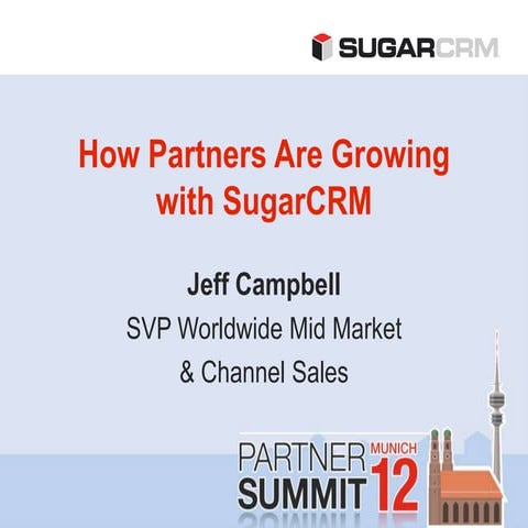 How Partners are growing with SugarCRM