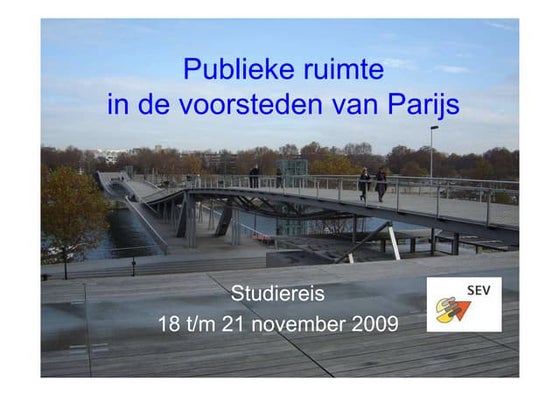 Publieke Ruimte Parijs